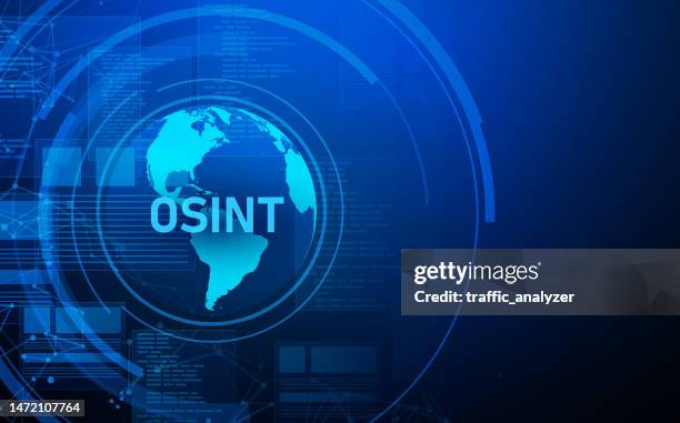 globe background - osint - round window stock illustrations