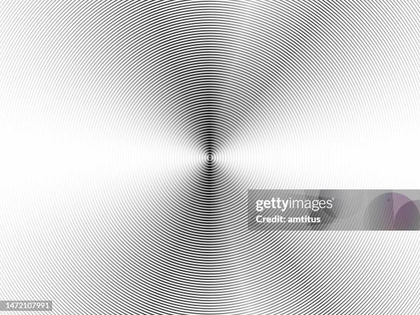 metallic concentric bg - coiled spring stock illustrations