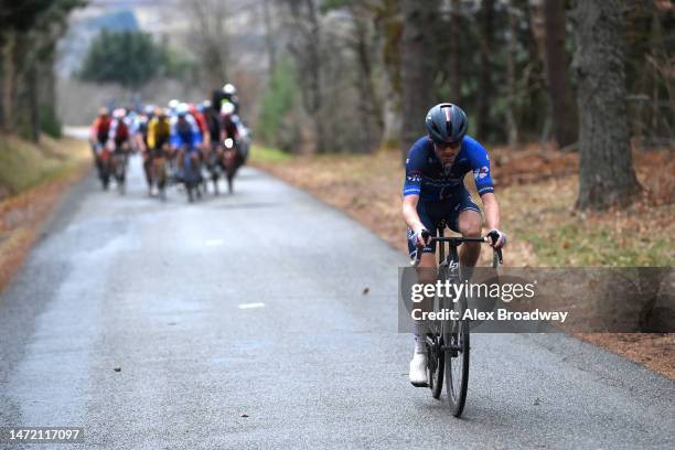 David Gaudu of France and Team Groupama – FDJ attacks during the the 81st Paris - Nice 2023, Stage 4 a 164.7km stage from Saint-Amand-Montrond to La...