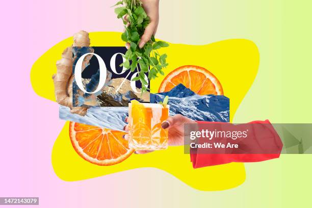 alcohol free cocktail - alcohol free stock pictures, royalty-free photos & images
