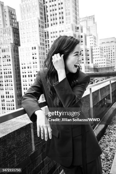 Actress Maya Erskine is photographed for WWD on April 29, 2019 in New York City.