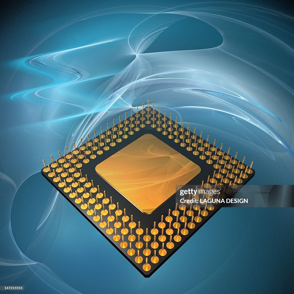 Microprocessor Chip Artwork High-Res Vector Graphic - Getty Images