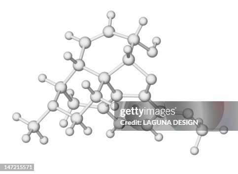 Codeine drug molecule Codeine drug molecule