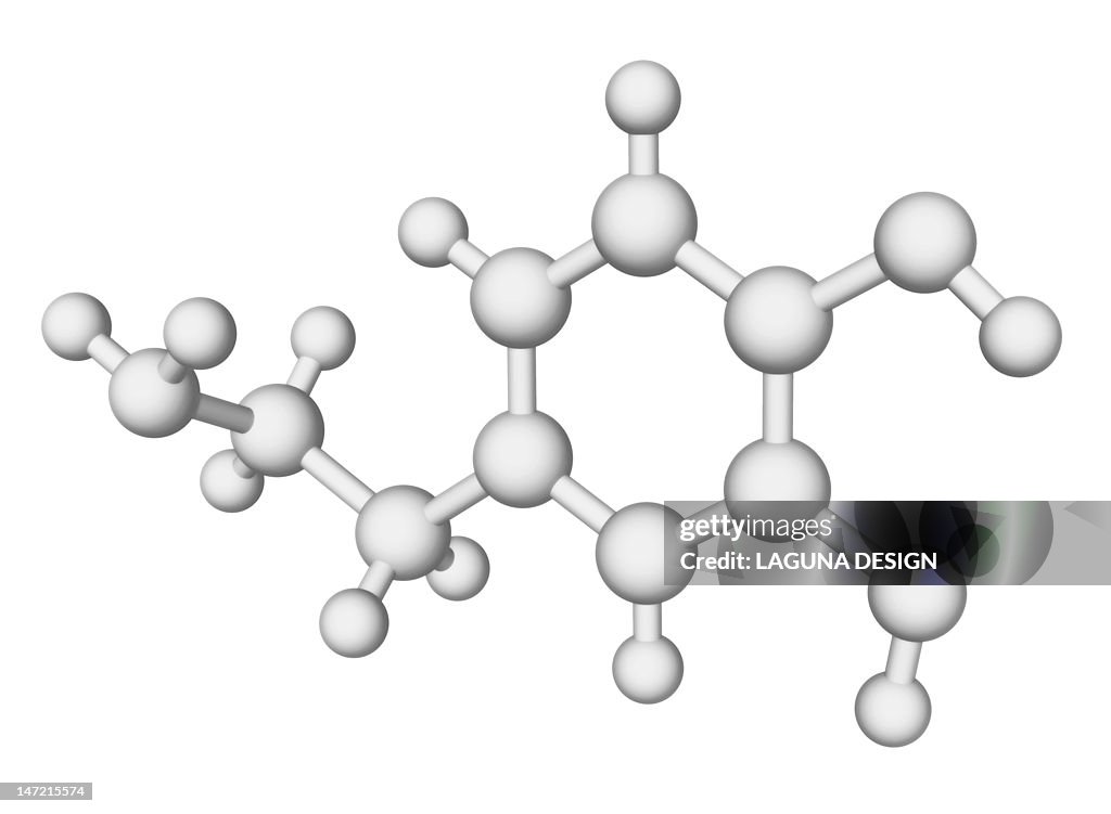 Dopamine neurotransmitter molecule