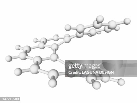 Hexahelicene molecule Hexahelicene molecule