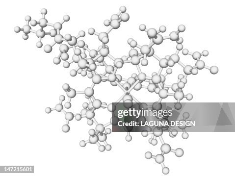 Vitamin B12 molecule Vitamin B12 molecule