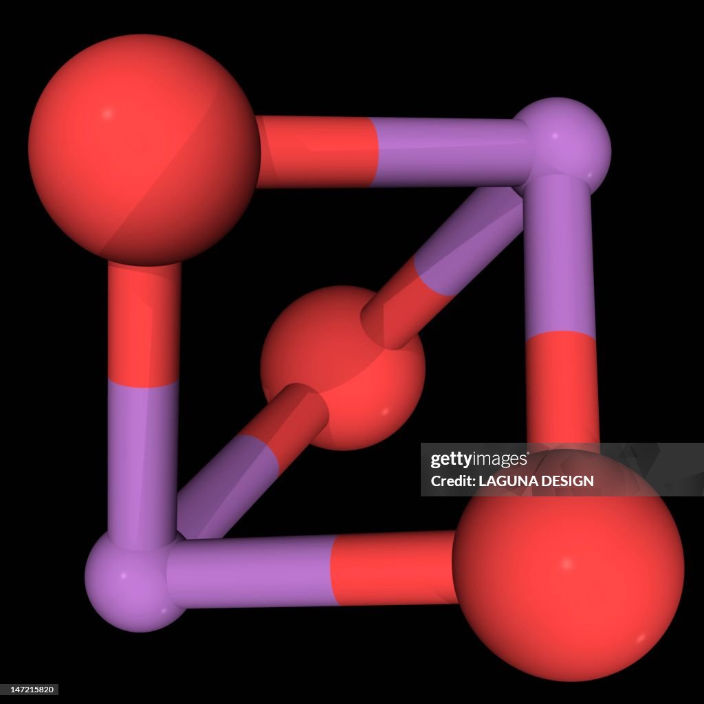 Arsenic trioxide molecule