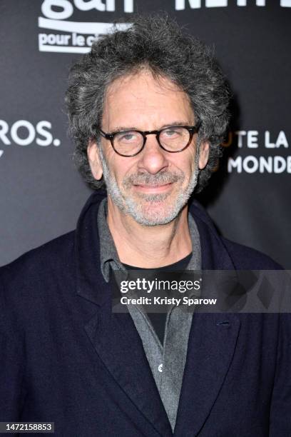 Joel Coen attends the 10th International Festival Of Restored Film at La Cinematheque on March 08, 2023 in Paris, France.