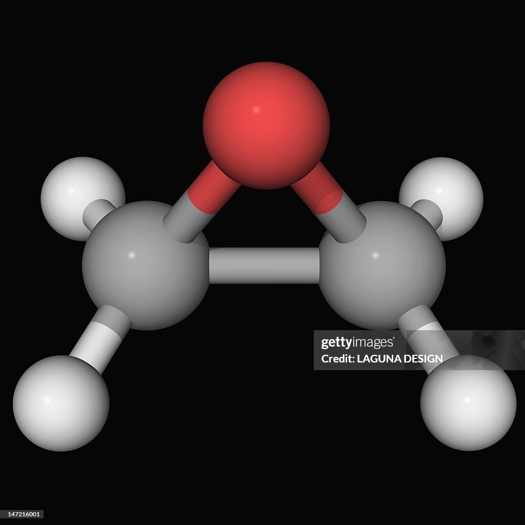 Ethylene oxide molecule