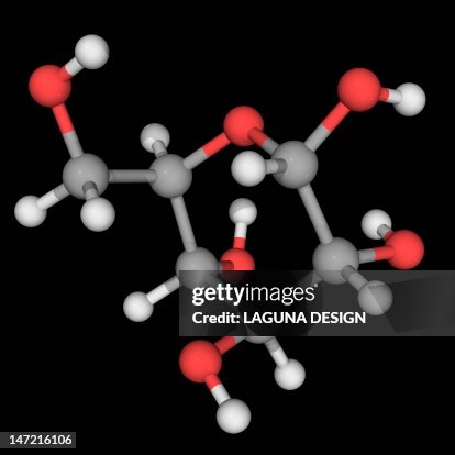 L-glucose molecule L-glucose molecule