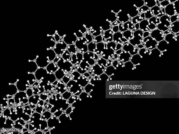 polypropylene molecule - polypropylene stock illustrations