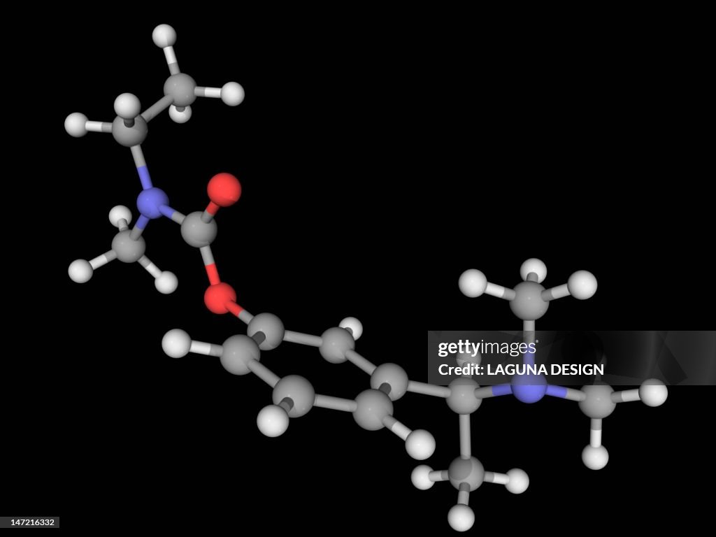 Rivastigmine drug molecule