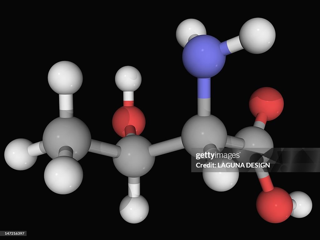 Threonine molecule
