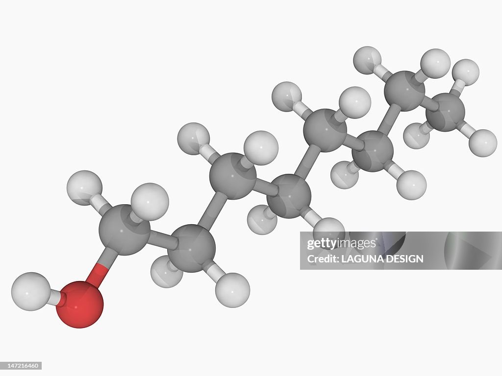 Octanol molecule