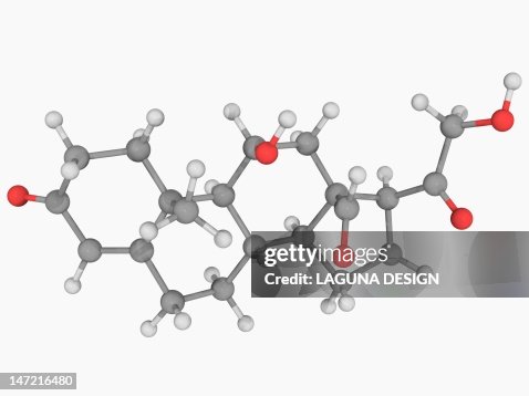 Aldosterone hormone molecule Aldosterone hormone molecule