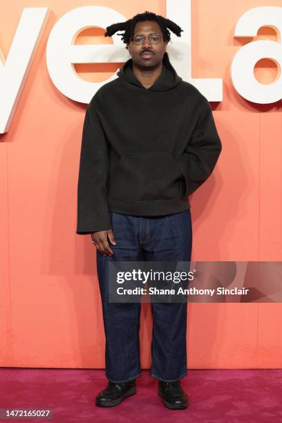 Sampha attends the UK Premiere of "Rye Lane" at the Peckhamplex on March 08, 2023 in London, England.