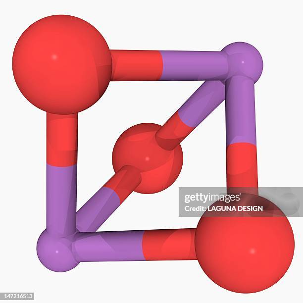 arsenic trioxide molecule - arsenic molecule stock illustrations