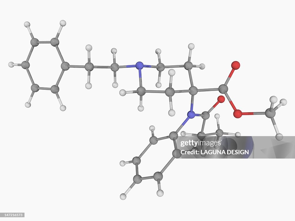 Carfentanil drug molecule
