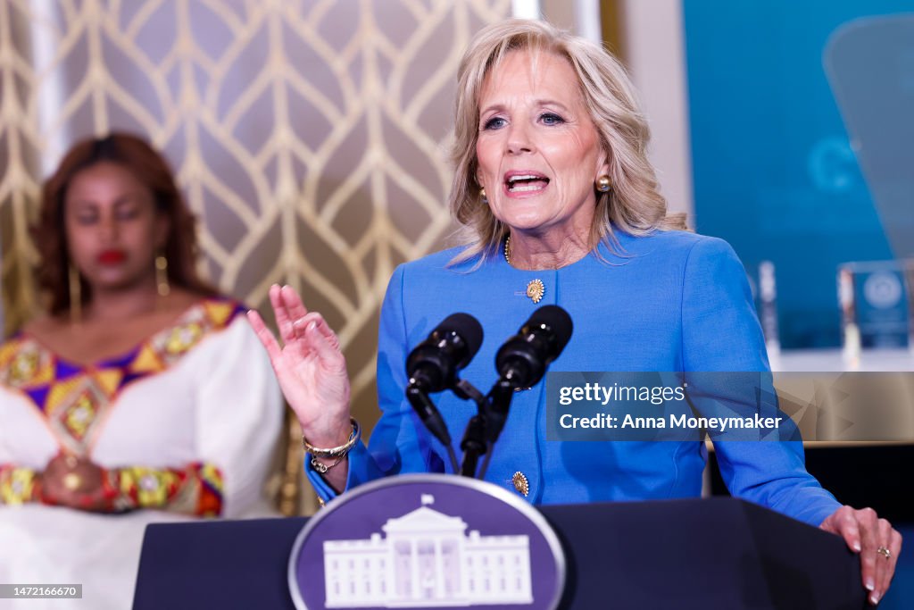 Jill Biden Hosts International Women Of Courage Award Ceremony