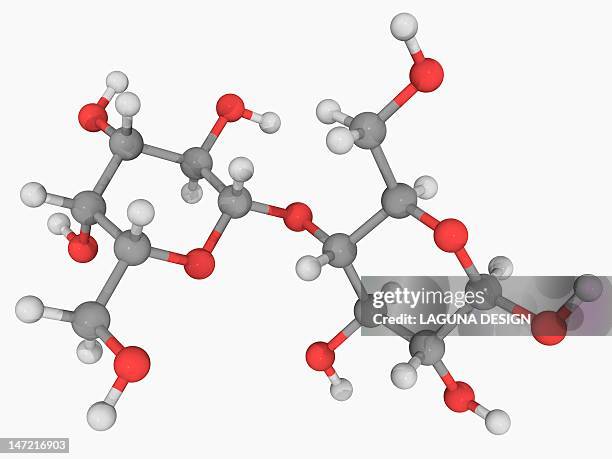 lactose molecule - lactose molecule stock illustrations