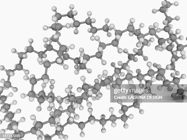 Polythine Structure Polyethylene Molecular Structure Photos and Premium High Res Pictures ...
