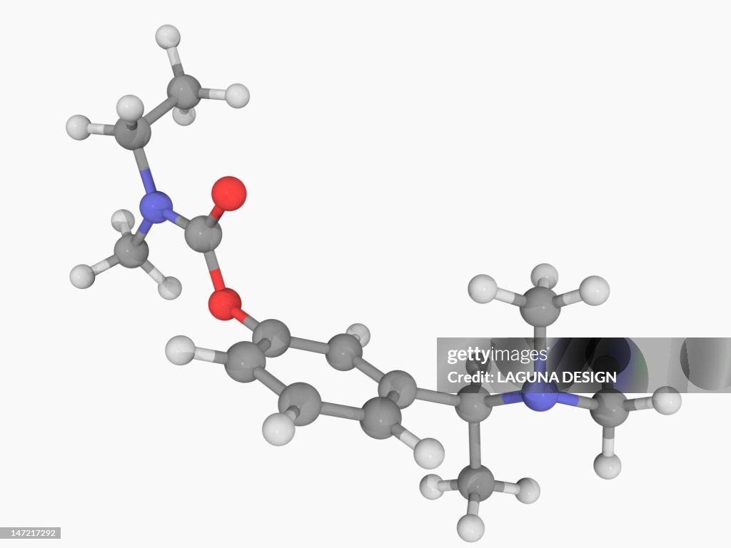 Rivastigmine drug molecule