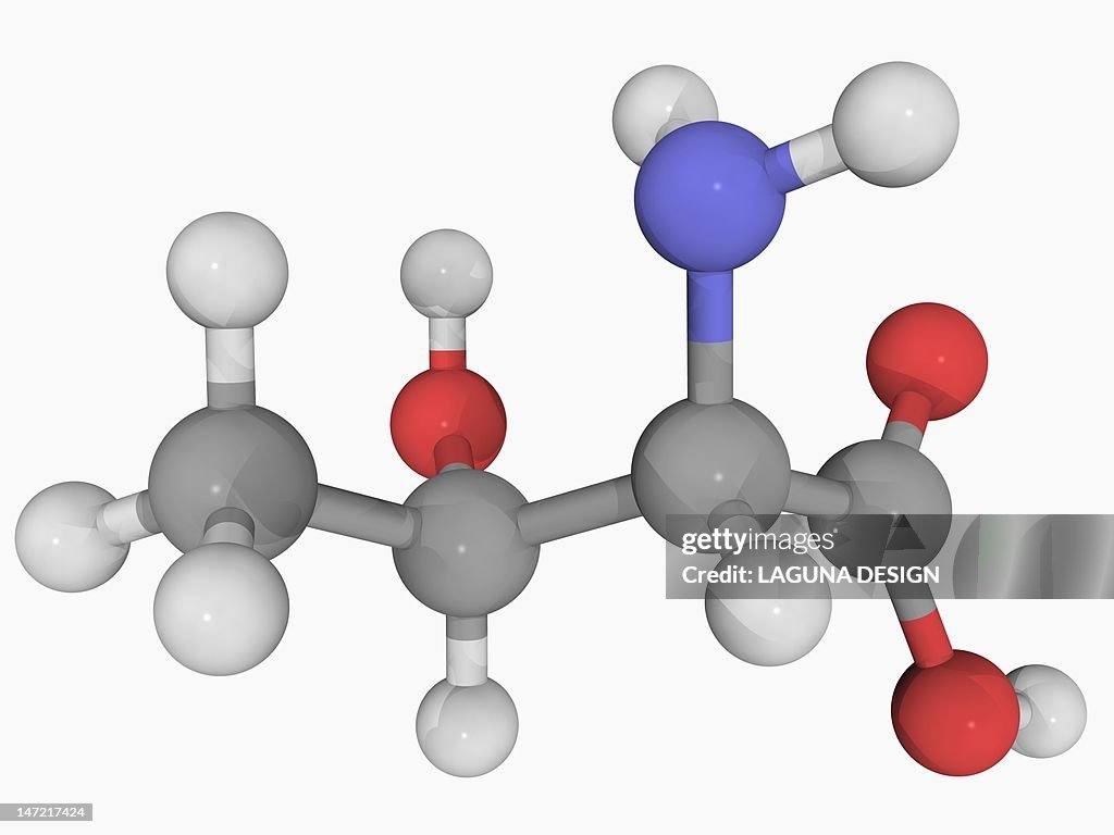 Threonine molecule