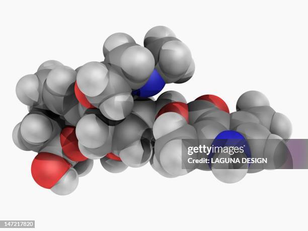 batrachotoxin poison molecule - poison dart frog stock illustrations