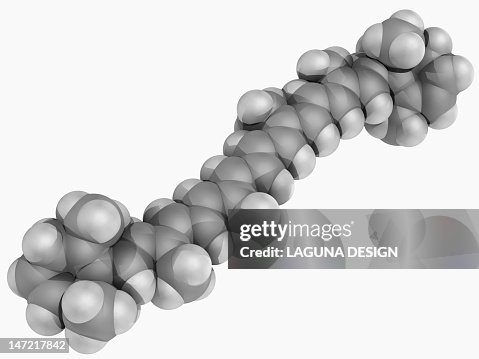 Beta-Carotene molecule Beta-Carotene molecule