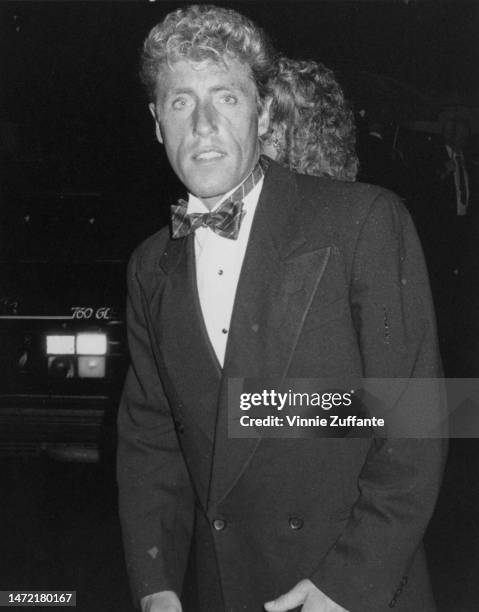 Roger Daltrey during 1984 MTV Video Music Awards After Party at the Hard Rock Cafe in New York City, New York, United States, 14th September 1987.