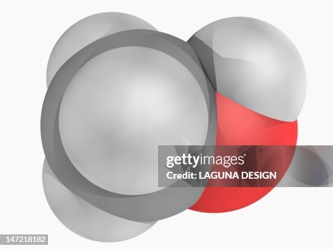 Methanol molecule Methanol molecule