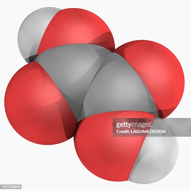 oxalic acid molecule - oxalic acid stock illustrations