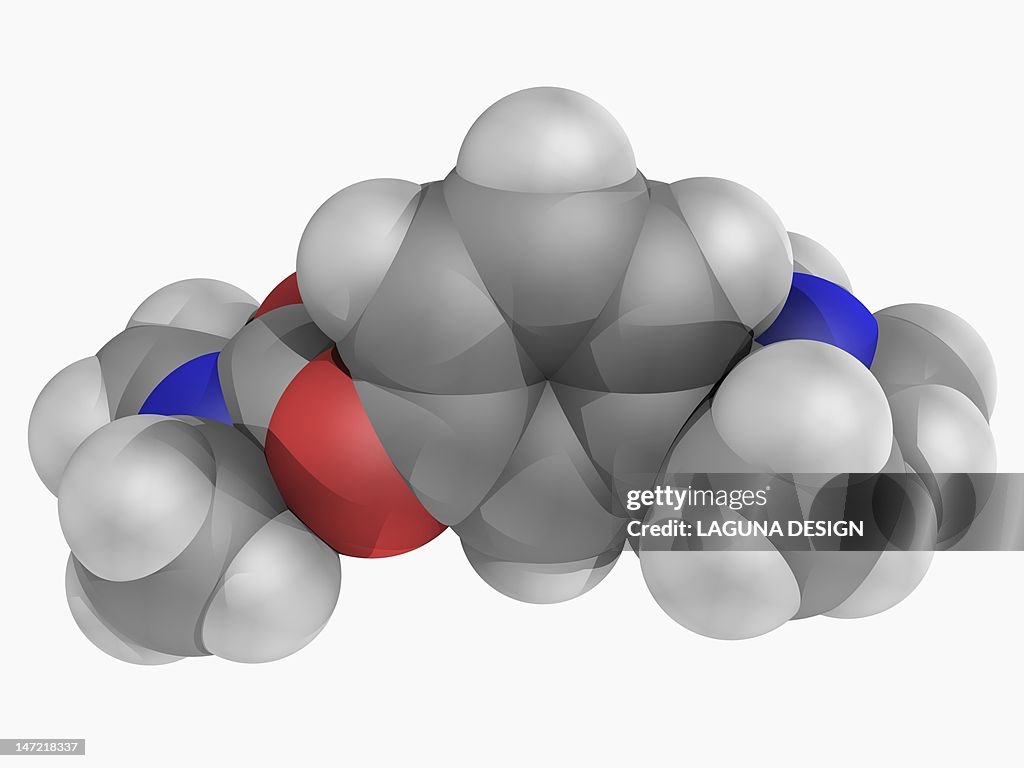 Rivastigmine drug molecule