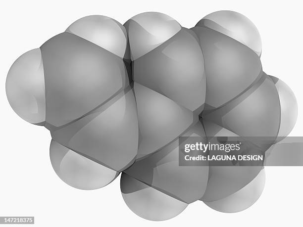 styrene molecule - aa30 stock illustrations
