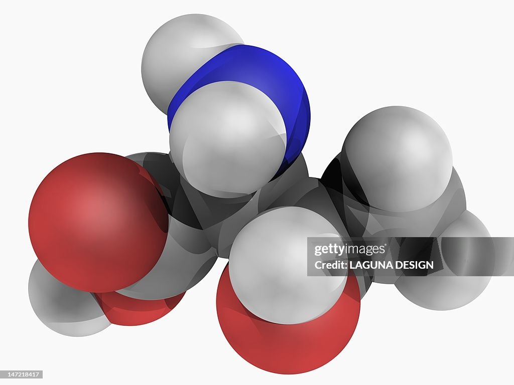 Threonine molecule