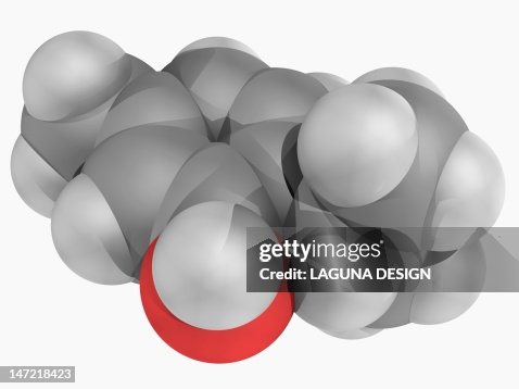 Thymol molecule Thymol molecule