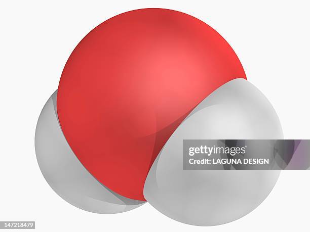 water molecule - molecules of water stock illustrations