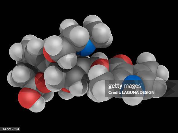 batrachotoxin poison molecule - poison dart frog stock illustrations