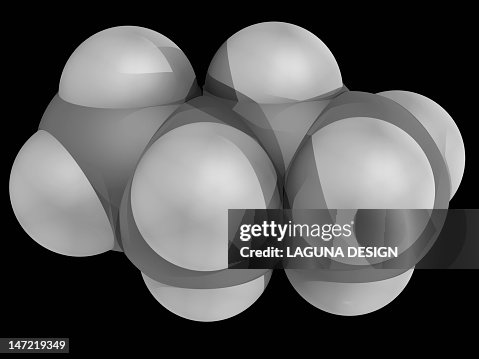Butane molecule Butane molecule