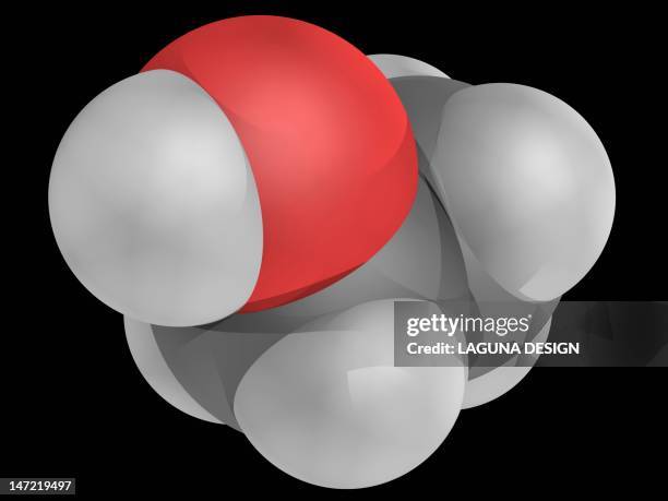 ilustraciones, imágenes clip art, dibujos animados e iconos de stock de ethanol molecule - etanol