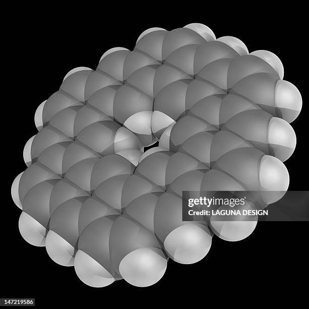 kekulene molecule - hydrocarbon 幅插畫檔、美工圖案、卡通及圖標