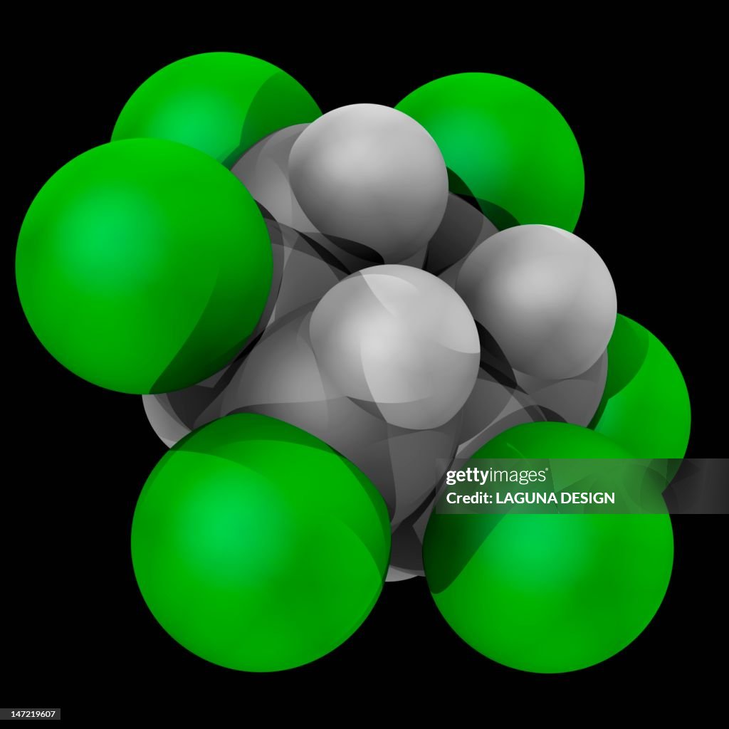 Lindane molecule