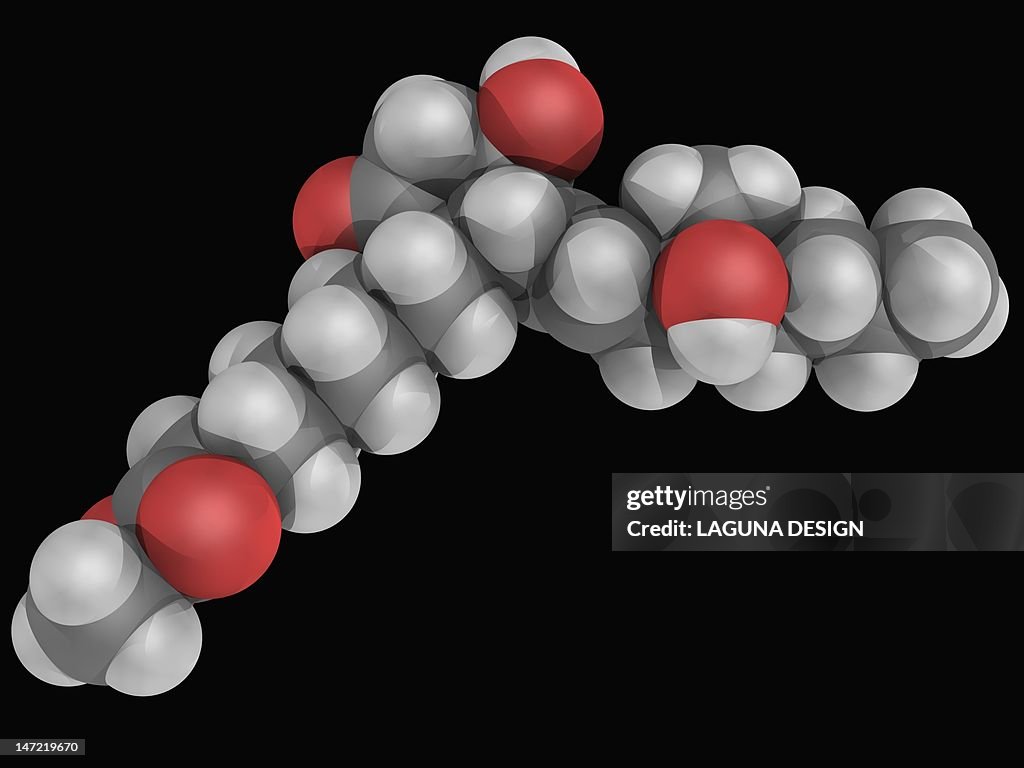 Misoprostol drug molecule