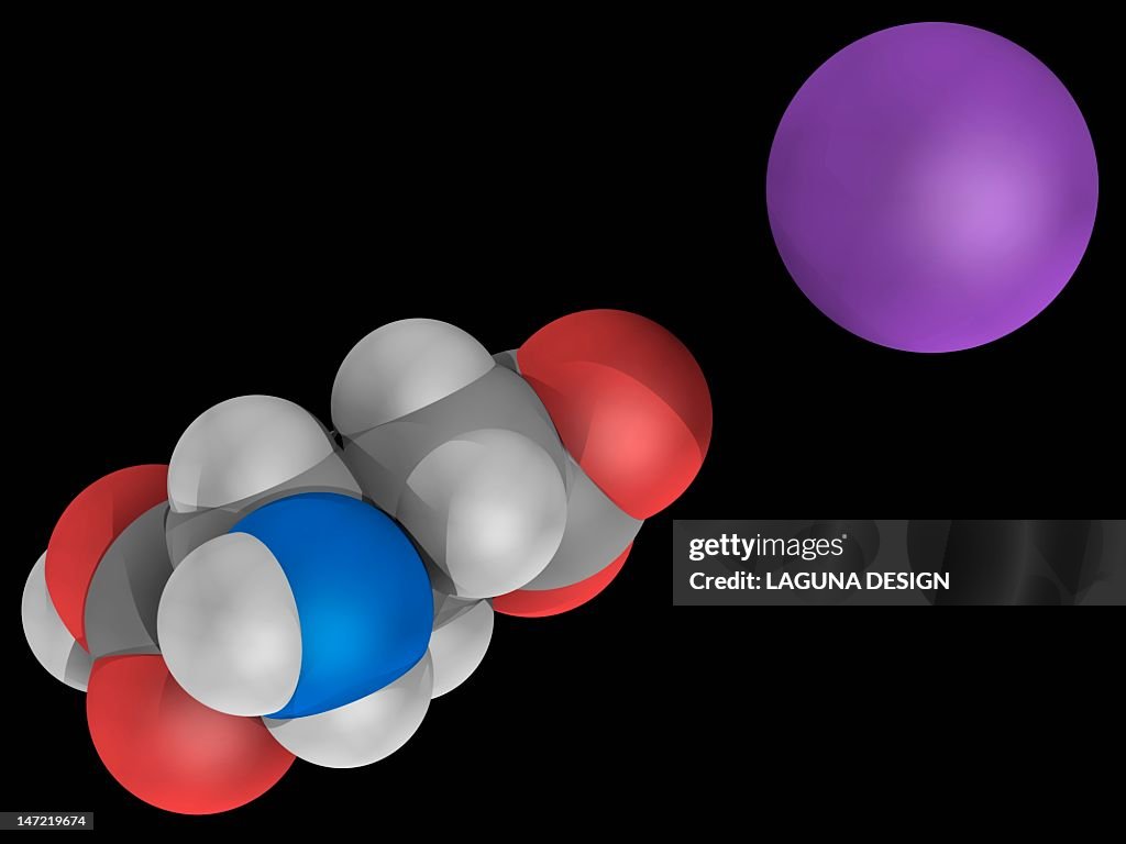 Monosodium glutamate molecule