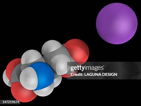 Monosodium glutamate molecule Monosodium glutamate molecule