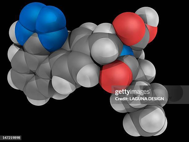 valsartan drug molecule - angiotensin stock illustrations