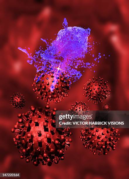 stockillustraties, clipart, cartoons en iconen met medical nanorobots, artwork - nanotechnologie