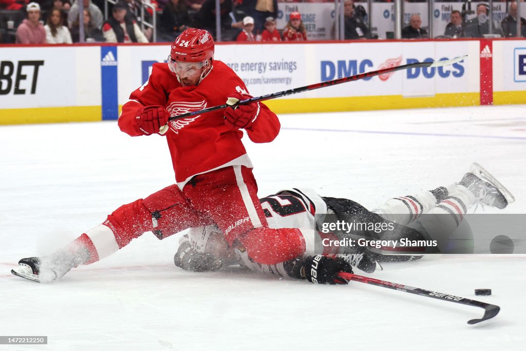 Chicago Blackhawks v Detroit Red Wings