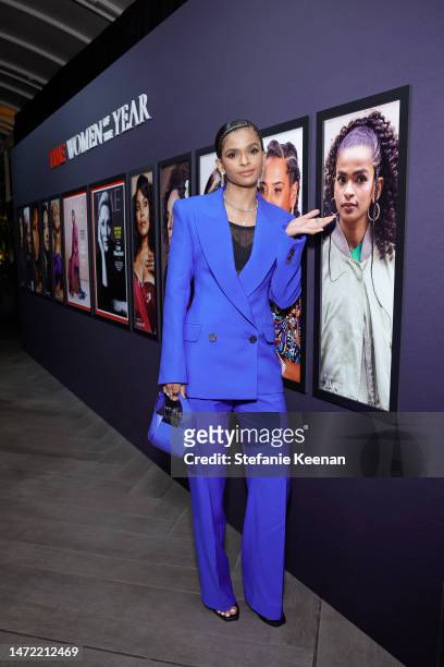 Ramla Ali attends TIME Women of the Year at the Four Seasons Hotel Los Angeles at Beverly Hills on March 08, 2023 in Los Angeles, California.
