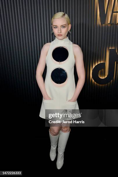 Julia Garner attends Vanity Fair Campaign Hollywood and TikTok Celebrate Vanities: A Night For Young Hollywood at Mes Amis on March 08, 2023 in Los...